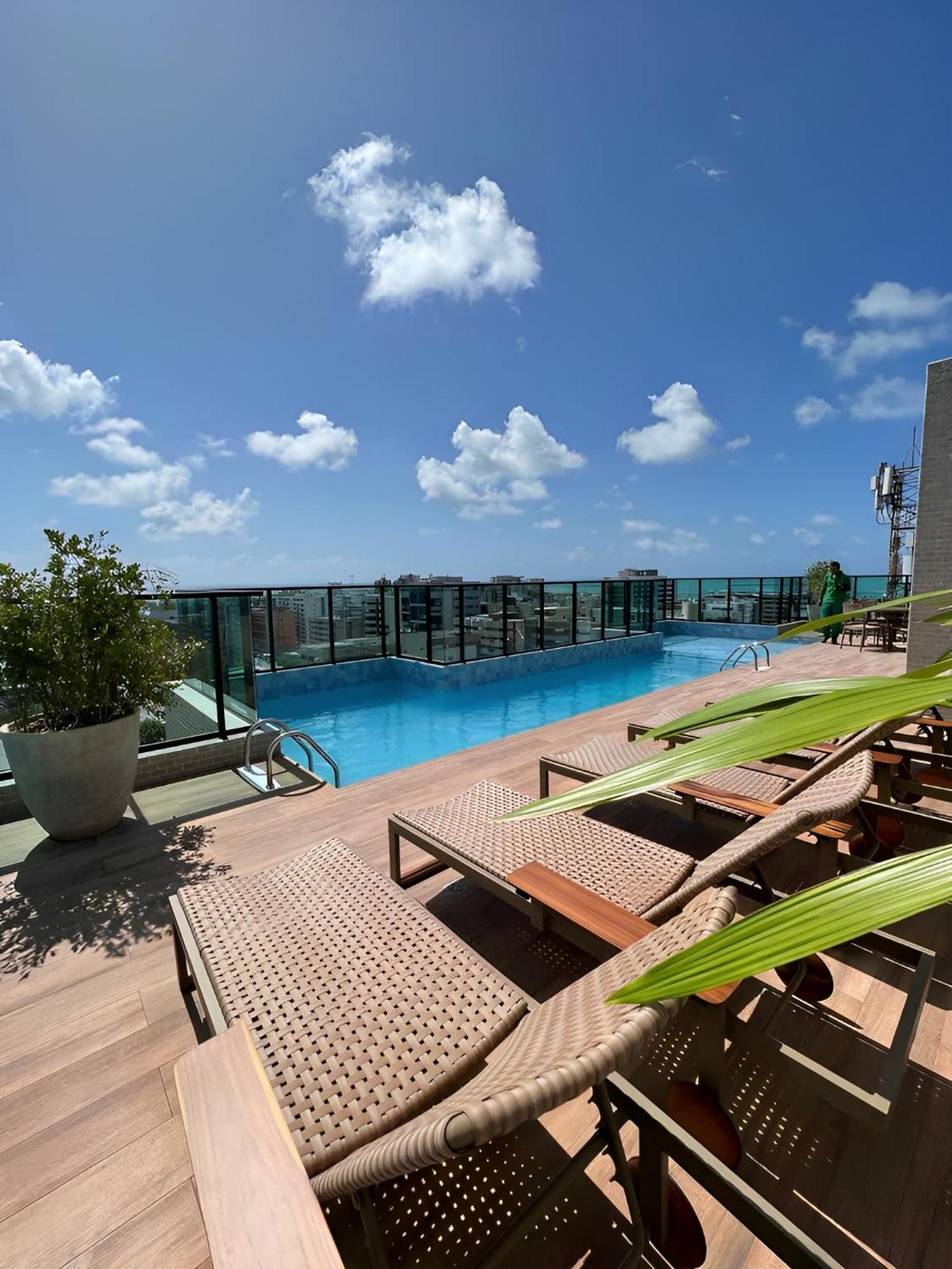 Novissimo, 500M Praia, Garagem, Vista - Luzes Do Arrebol Maceió Extérieur photo